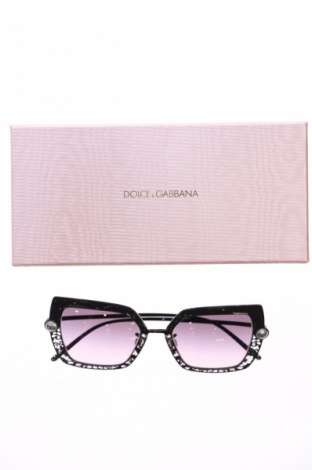 Слънчеви очила Dolce & Gabbana, Цвят Черен, Цена 538,76 лв.