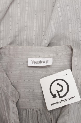 Γυναικείο πουκάμισο Yessica, Μέγεθος M, Χρώμα Γκρί, Τιμή 9,79 €
