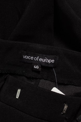 Дамски панталон Voice Of Europe, Размер M, Цвят Черен, Цена 24,65 лв.