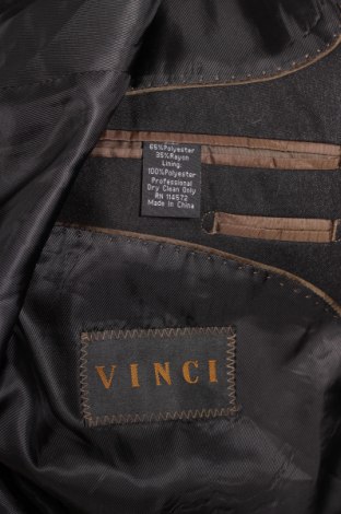 Мъжко сако Vinci, Размер L, Цвят Черен, Цена 32,30 лв.