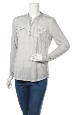 Дамска блуза Taifun By Gerry Weber, Размер M, Цвят Сив, 52% памук, 43% вискоза, 5% еластан, Цена 8,40 лв.