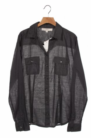 Дамска риза Loft By Ann Taylor, Размер XS, Цвят Сив, Памук, Цена 11,85 лв.