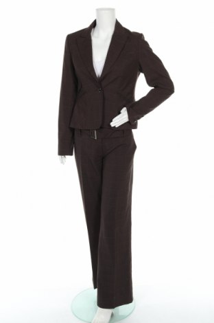 Γυναικείο κοστούμι Amisu, Μέγεθος L, Χρώμα Καφέ, 64% πολυεστέρας, 34% βισκόζη, 2% ελαστάνη, Τιμή 18,57 €