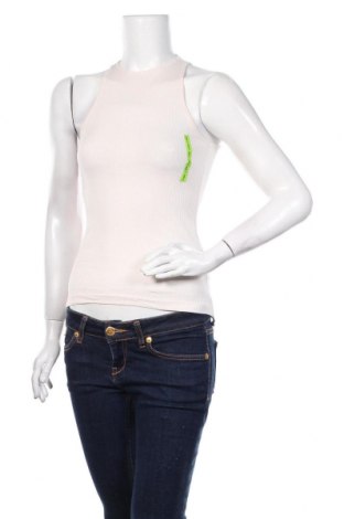 Γυναικείο αμάνικο μπλουζάκι Mohito, Μέγεθος S, Χρώμα  Μπέζ, 95% βαμβάκι, 5% ελαστάνη, Τιμή 11,87 €