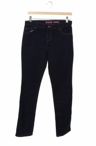Dziecięce jeansy, Rozmiar 15-18y/ 170-176 cm, Kolor Niebieski, 73% bawełna, 26% poliester, 1% elastyna, Cena 63,00 zł