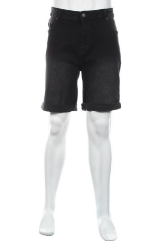 Мъжки къс панталон Denim Project, Размер L, Цвят Сив, 99% памук, 1% еластан, Цена 31,20 лв.