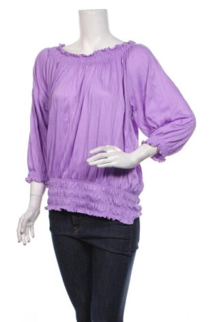 Дамска блуза Allison Brittney, Размер L, Цвят Лилав, Полиестер, Цена 10,92 лв.