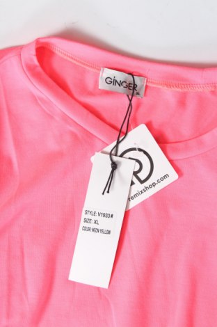 Дамска тениска Ginger, Размер XL, Цвят Розов, Цена 20,40 лв.