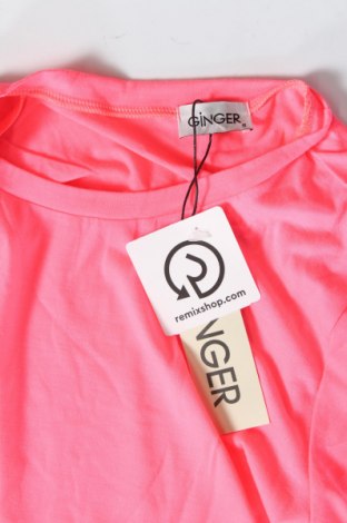 Γυναικείο t-shirt Ginger, Μέγεθος S, Χρώμα Ρόζ , 80% πολυεστέρας, 20% βαμβάκι, Τιμή 9,12 €