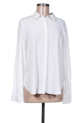 Дамска риза H&M, Размер L, Цвят Бял, Полиестер, Цена 35,70 лв.