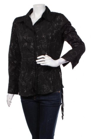 Γυναικείο πουκάμισο Okay, Μέγεθος M, Χρώμα Μαύρο, Τιμή 7,05 €