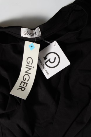 Γυναικείο t-shirt Ginger, Μέγεθος M, Χρώμα Μαύρο, 95% βαμβάκι, 5% ελαστάνη, Τιμή 8,94 €