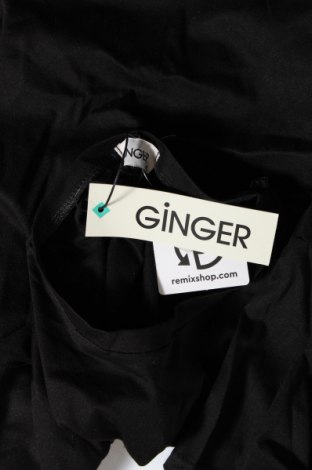 Γυναικείο t-shirt Ginger, Μέγεθος XL, Χρώμα Μαύρο, 80% πολυεστέρας, 20% βαμβάκι, Τιμή 8,76 €