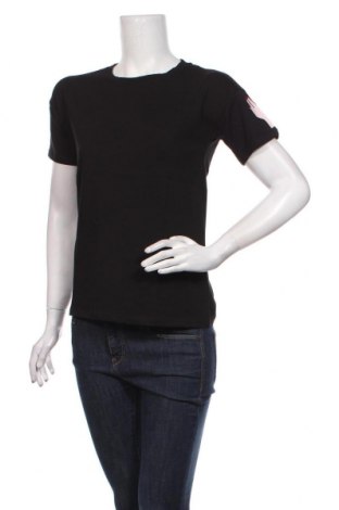 Γυναικείο t-shirt Ginger, Μέγεθος S, Χρώμα Μαύρο, 95% βαμβάκι, 5% ελαστάνη, Τιμή 7,48 €