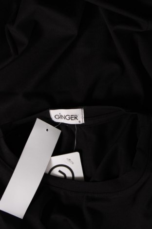 Γυναικείο t-shirt Ginger, Μέγεθος S, Χρώμα Μαύρο, 95% βαμβάκι, 5% ελαστάνη, Τιμή 7,48 €