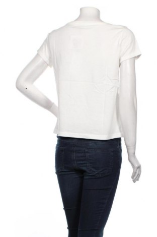 Γυναικείο t-shirt Jacqueline De Yong, Μέγεθος M, Χρώμα Λευκό, Βαμβάκι, Τιμή 20,10 €