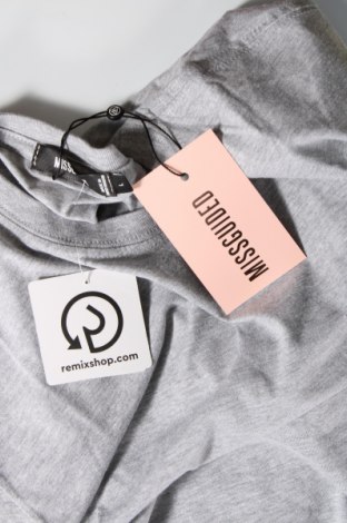 Γυναικείο t-shirt Missguided, Μέγεθος L, Χρώμα Γκρί, Βαμβάκι, Τιμή 10,05 €
