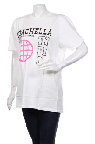 Γυναικείο t-shirt Missguided, Μέγεθος L, Χρώμα Λευκό, Τιμή 6,14 €