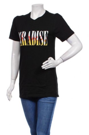 Γυναικείο t-shirt Missguided, Μέγεθος S, Χρώμα Μαύρο, Βαμβάκι, Τιμή 10,05 €
