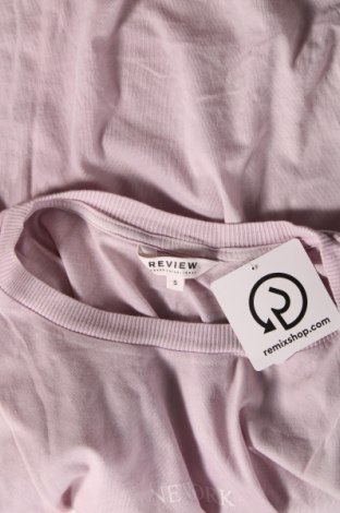 Γυναικείο t-shirt Review, Μέγεθος S, Χρώμα Βιολετί, Βαμβάκι, Τιμή 6,31 €
