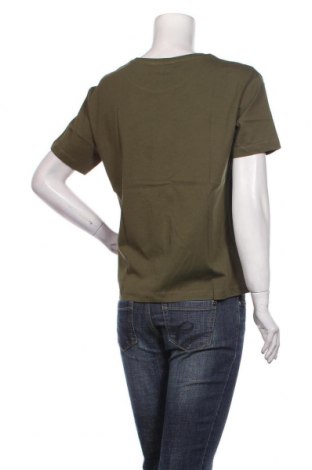 Γυναικείο t-shirt Trendyol, Μέγεθος M, Χρώμα Πράσινο, Βαμβάκι, Τιμή 6,60 €