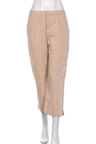 Дамски панталон Ella, Размер L, Цвят Бежов, Цена 15,87 лв.
