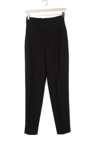 Дамски панталон Zara, Размер XS, Цвят Черен, 67% полиестер, 29% вискоза, 4% еластан, Цена 30,75 лв.