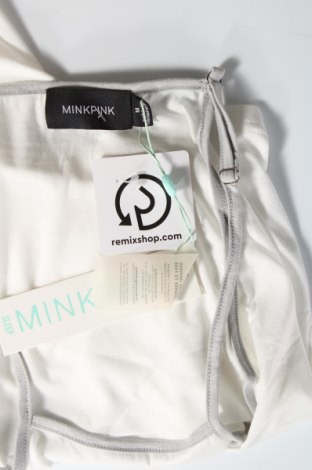 Γυναικείο αμάνικο μπλουζάκι Minkpink, Μέγεθος M, Χρώμα Λευκό, Τιμή 51,03 €