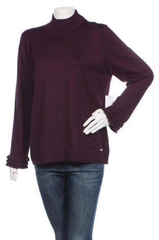 Pulover de femei Calvin Klein, Mărime XL, Culoare Mov, 80% viscoză, 20% poliamidă, Preț 305,78 Lei