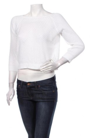 Γυναικείο πουλόβερ Guess, Μέγεθος S, Χρώμα Λευκό, 52% βαμβάκι, 48% πολυεστέρας, Τιμή 21,25 €