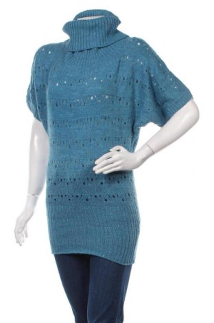 Γυναικείο πουλόβερ Miss Etam, Μέγεθος S, Χρώμα Μπλέ, 80%ακρυλικό, 10% μαλλί, 5% μαλλί από αλπακά, 5% βισκόζη, Τιμή 12,47 €