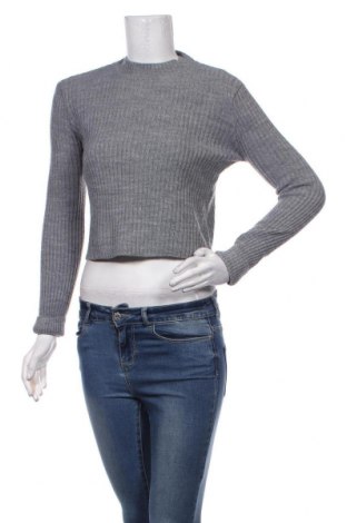 Γυναικείο πουλόβερ Pull&Bear, Μέγεθος M, Χρώμα Γκρί, Τιμή 12,47 €