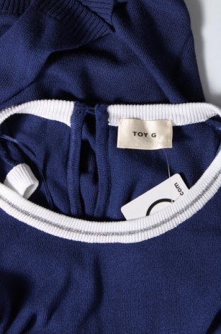 Γυναικείο πουλόβερ Toy G., Μέγεθος S, Χρώμα Μπλέ, 87% βισκόζη, 13% πολυαμίδη, Τιμή 18,93 €