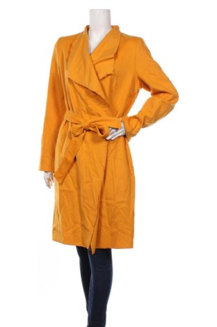 Γυναικείο παλτό Comma,, Μέγεθος XL, Χρώμα Κίτρινο, Τιμή 29,60 €