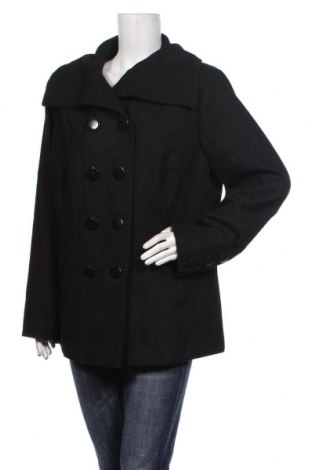 Дамско палто Yessica, Размер L, Цвят Черен, Цена 66,68 лв.