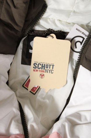 Дамско яке Schott, Размер S, Цвят Многоцветен, Цена 183,60 лв.