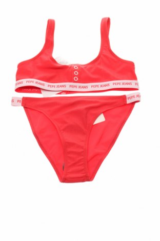 Detské plavky Pepe Jeans, Veľkosť 8-9y/ 134-140 cm, Farba Červená, 88% polyamide, 12%, Cena  21,47 €