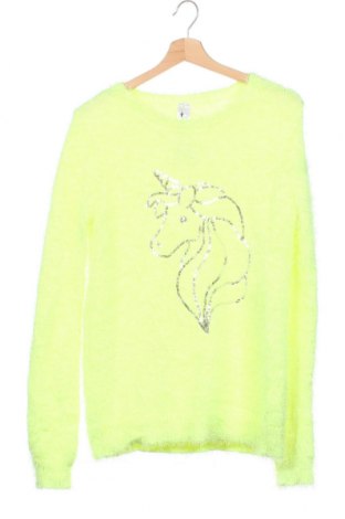 Детски пуловер Here+There, Размер 15-18y/ 170-176 см, Цвят Зелен, 68% полиестер, 32% акрил, Цена 10,29 лв.