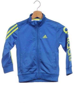 Детски суичър Adidas, Размер 4-5y/ 110-116 см, Цвят Син, Полиестер, Цена 20,47 лв.