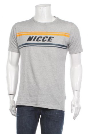 Ανδρικό t-shirt NICCE, Μέγεθος S, Χρώμα Γκρί, Τιμή 16,70 €