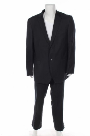 Ανδρικό κοστούμι Dressmann, Μέγεθος XL, Χρώμα Γκρί, Μαλλί, Τιμή 63,71 €