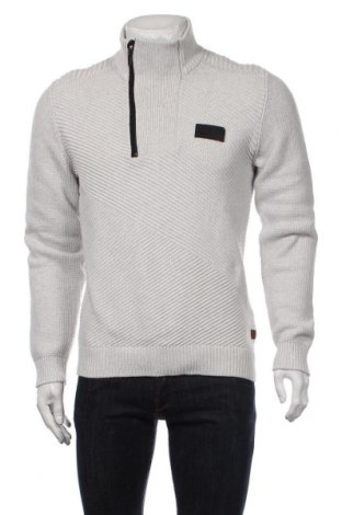 Мъжки пуловер Angelo Litrico, Размер L, Цвят Сив, Памук, Цена 28,80 лв.