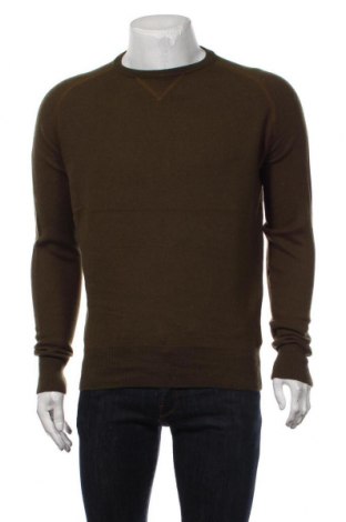 Мъжки пуловер Aspesi, Размер L, Цвят Зелен, Вълна, Цена 55,53 лв.
