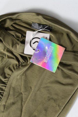 Пола Missguided, Размер XS, Цвят Зелен, Цена 7,59 лв.