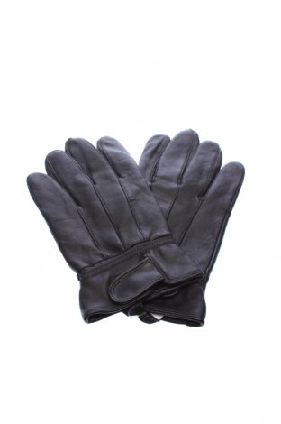 Γάντια, Χρώμα Μαύρο, Γνήσιο δέρμα, Τιμή 7,72 €