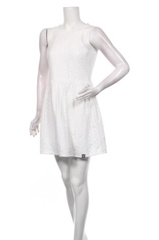 Φόρεμα Superdry, Μέγεθος S, Χρώμα Λευκό, Βαμβάκι, Τιμή 23,13 €