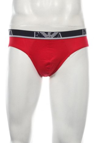 Slipy Emporio Armani Underwear, Velikost S, Barva Červená, 95% bavlna, 5% elastan, Cena  431,00 Kč