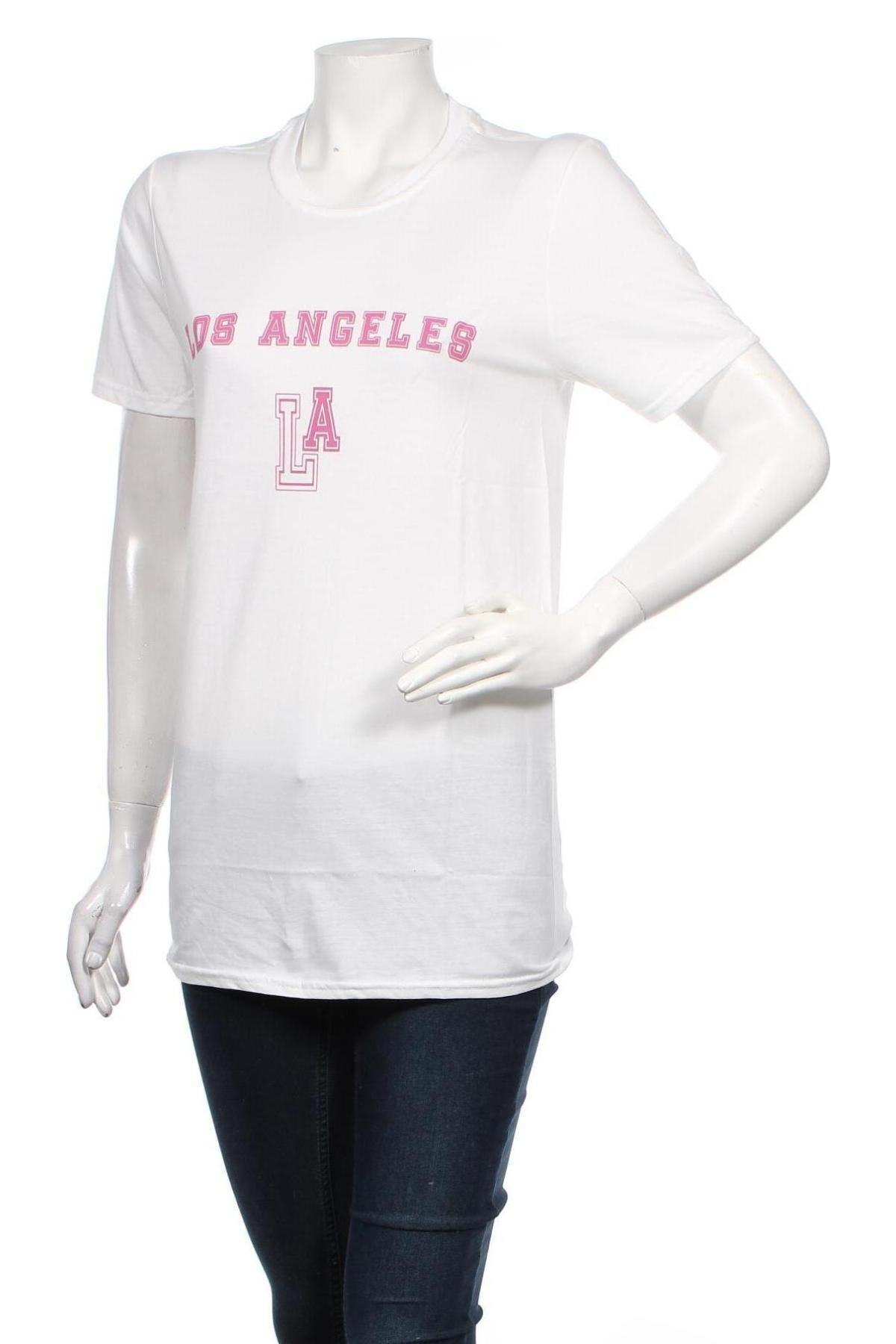 Γυναικείο t-shirt Missguided, Μέγεθος S, Χρώμα Λευκό, Βαμβάκι, Τιμή 10,05 €