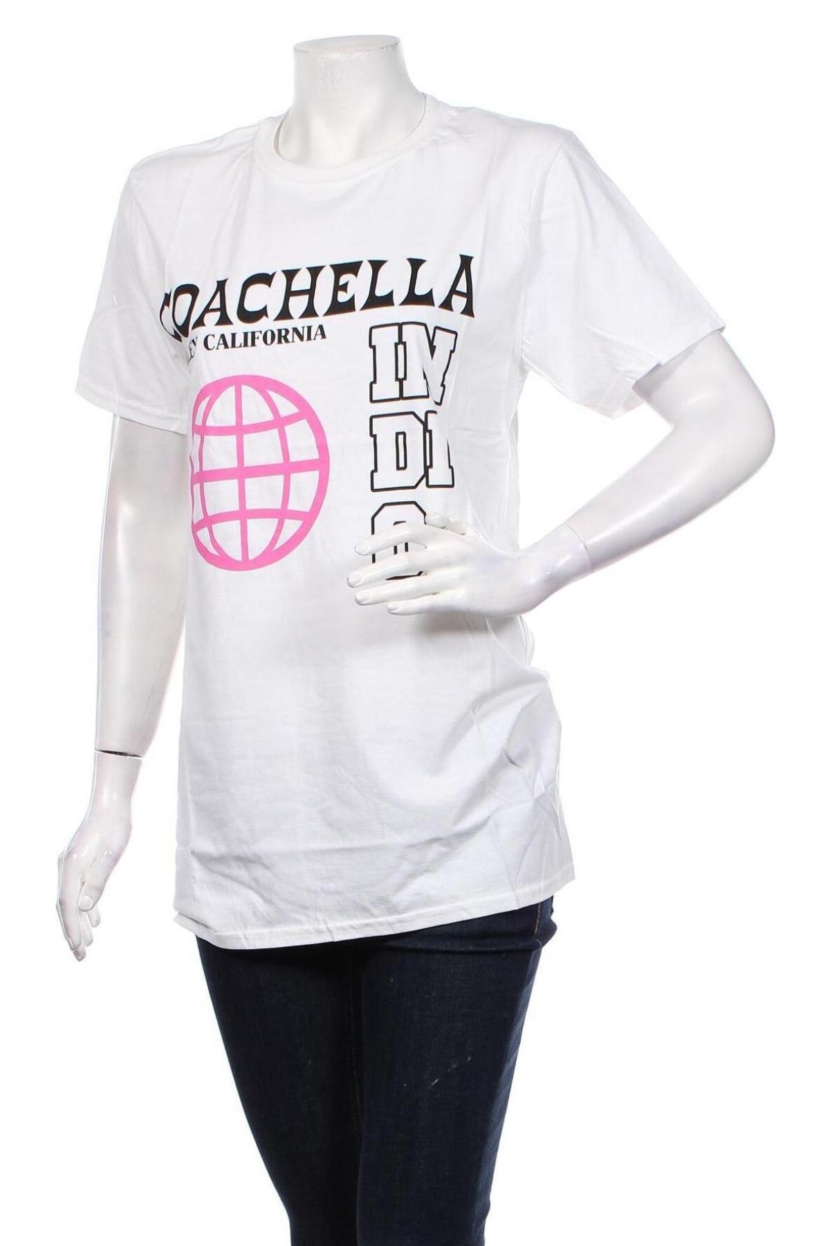Γυναικείο t-shirt Missguided, Μέγεθος M, Χρώμα Λευκό, Τιμή 6,14 €