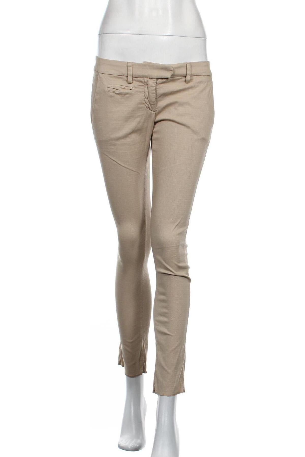 Γυναικείο παντελόνι Dondup, Μέγεθος M, Χρώμα  Μπέζ, Τιμή 43,30 €